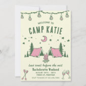 Laatste spoor voor de sluier kamp bachelorette fee kaart (Voorkant)