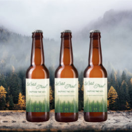 Laatste spoor voor de Veil Bachelorette Bier Etiket