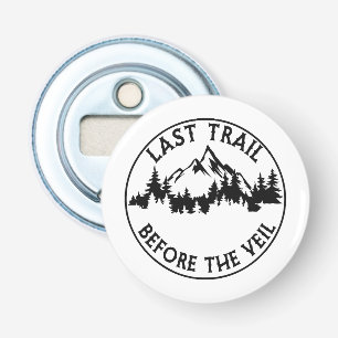 Laatste spoor voor de Veil Bachelorette Bridesmaid Button Flesopener