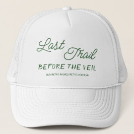Laatste spoor voor de Veil Bachelorette Trucker Pet