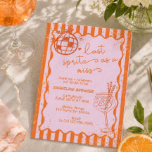 Laatste Spritz als ongetrouwde juffrouw, Bruidsfee