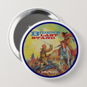 Laatste standaard van Biden Ronde Button 4,0 Cm (Voorkant /achterkant)