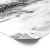 Laatste standaard van Tugger (b&w) Poster (Hoek)