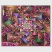 Laatste stapelpapier voor stamhout uit 2021 cadeaupapier (Vlak)