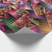 Laatste stapelpapier voor stamhout uit 2021 cadeaupapier (Hoek)