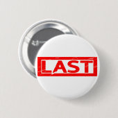 Laatste stempel ronde button 5,7 cm (Voorkant /achterkant)
