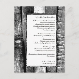 Laatste stille plaats briefkaart