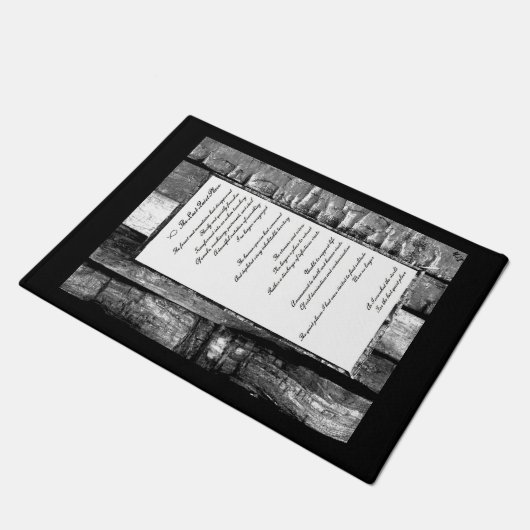 Laatste stille plaats deurmat (Schuin)