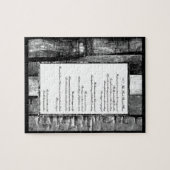 Laatste stille plaats legpuzzel (Horizontaal)