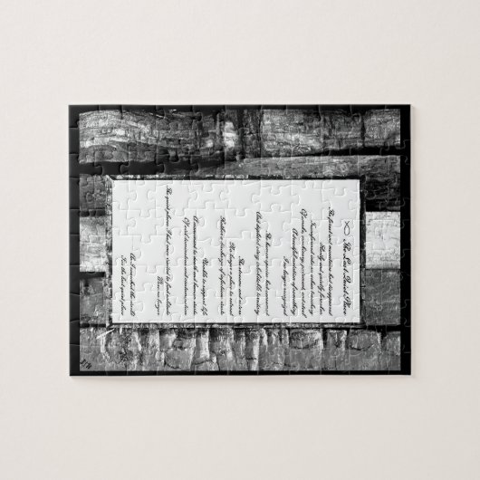 Laatste stille plaats legpuzzel (Horizontaal)