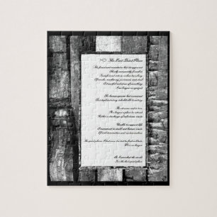 Laatste stille plaats legpuzzel