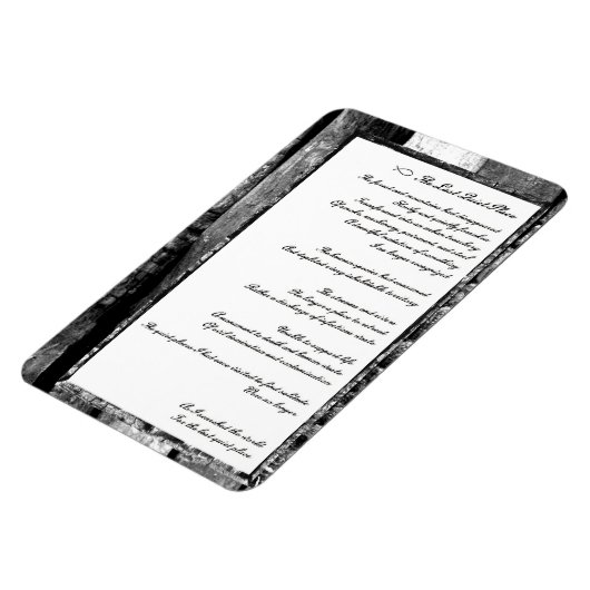 Laatste stille plaats magneet (Linkerzijde)