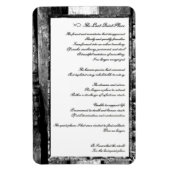 Laatste stille plaats magneet (Verticaal)