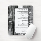 Laatste stille plaats muismat (Met muis)