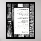 Laatste stille plaats poster (Voorkant)