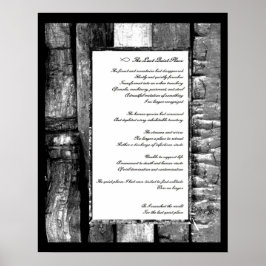 Laatste stille plaats poster