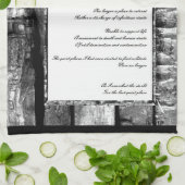 Laatste stille plaats theedoek (Gevouwen)