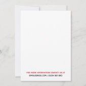 Laatste straat, vergaderpunt klimaatverandering kaart (Achterkant)