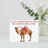 Laatste stroscheiding partij bewaar de datum Kaart (Staand voorkant)