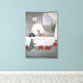 Laatste Super Canvas Afdruk (Insitu (Houten vloer))