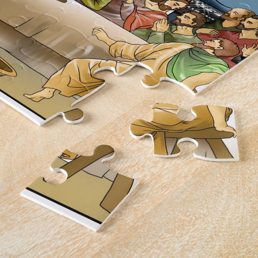 Laatste superpuzzel legpuzzel (Zijkant)