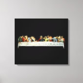 Laatste Supper da Vinci Jesus Fractal Painting Canvas Afdruk (Voorkant)