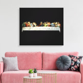 Laatste Supper da Vinci Jesus Fractal Painting Canvas Afdruk (Insitu (Woonkamer))