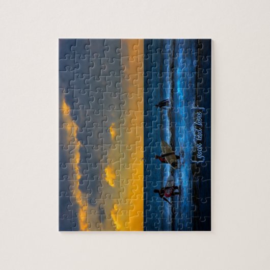 Laatste Surf van de dag Legpuzzel (Verticaal)