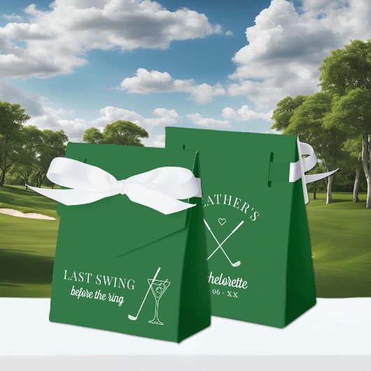 Laatste Swing Golf Bachelorette Bedankdoosjes
