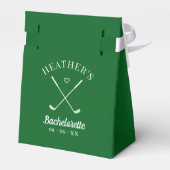 Laatste Swing Golf Bachelorette Bedankdoosjes (Achterkant)