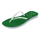 Laatste Swing Golf Bachelorette Teenslippers (Schuin)