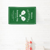 Laatste Swing Pickleball Bachelorette Spandoek (Insitu)