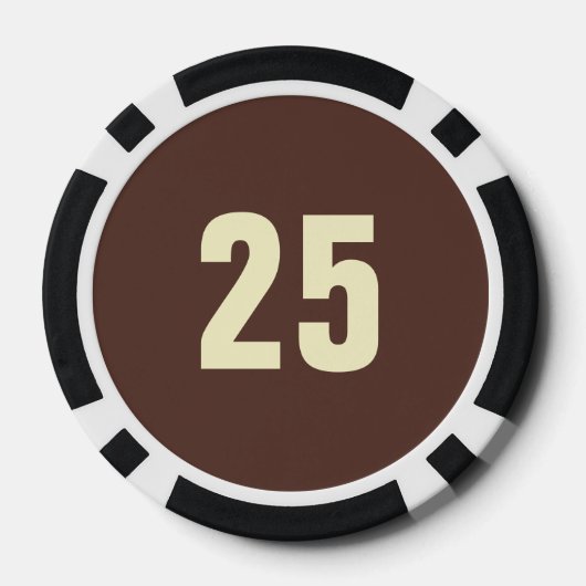 Laatste Swing Voor de Bachelorfeestje Honkbal Ring Poker Chips (Achterkant)