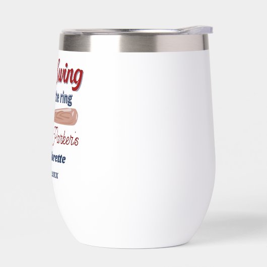 Laatste Swing voor de ring Baseball Bachelorette (Links)