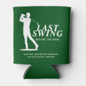 Laatste Swing voor de Ring Golf Bachelor Blikjeskoeler (Voorkant)