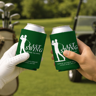 Laatste Swing Voor de Ring Golf Bachelor Blikjeskoeler