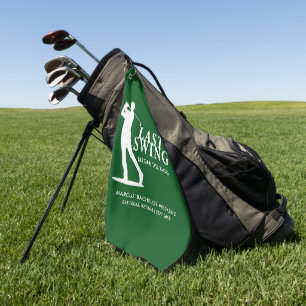 Laatste Swing voor de Ring Golf Bachelor Golfhanddoek