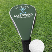 Laatste swing voor de Ring Golf Bachelor Golfheadcover