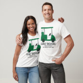 Laatste swing voor de Ring Golf Bachelor Party T-shirt (Unisex)