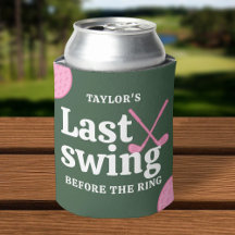 Laatste swing voor de ring golf bachelorette