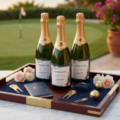 Laatste Swing Voor de Ring Golf Bachelorette Sparkling Wijnetiket
