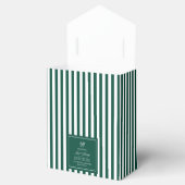 Laatste Swing Voor de Ring groene vrijgezellenfees Bedankdoosjes (Geopend)