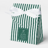 Laatste Swing Voor de Ring groene vrijgezellenfees Bedankdoosjes (Voorkant Zijde)