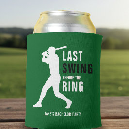 Laatste Swing Voor de Ring Honkbal Bachelor Party Blikjeskoeler