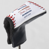 Laatste Swing voor de Ring Honkbal Bachelorette Golfheadcover (3/4 voorkant)