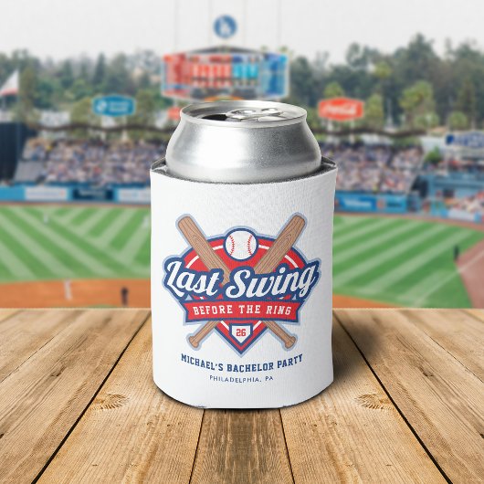 Laatste Swing Voor de Ring Honkbal Blikjeskoeler