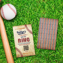 Laatste Swing Voor De Ring! Honkbal Bruidsdouche