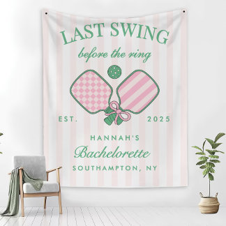 Laatste Swing Voor De Ring Pickleball Bach Weekend Fleece Deken