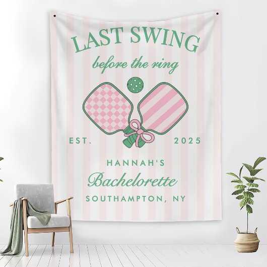 Laatste Swing Voor De Ring Pickleball Bach Weekend Fleece Deken