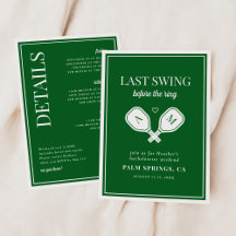 Laatste Swing Voor de Ring Pickleball Bach Weekend